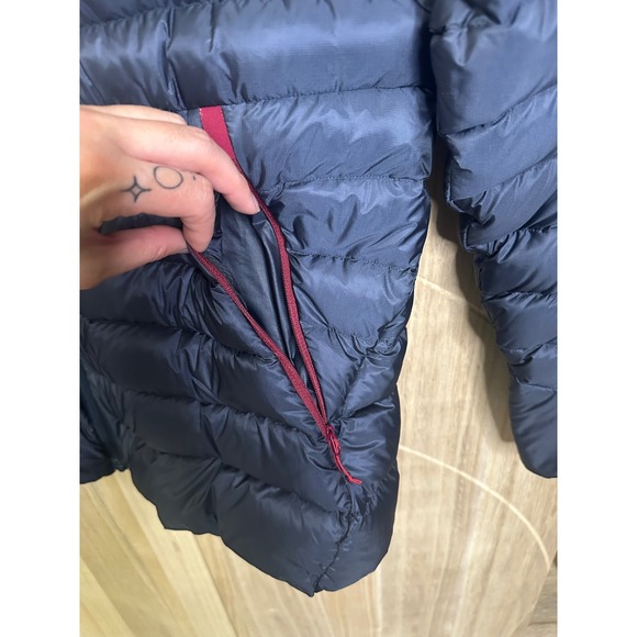 Arcteryx Cerium LT Hoody Womens XL Navy Blue Down Puffer Jacket - Picture 7 of 16